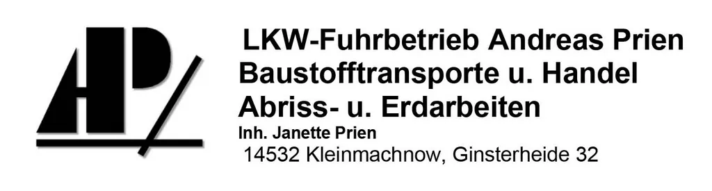 Logo LKW-Fuhrbetrieb Andreas Prien